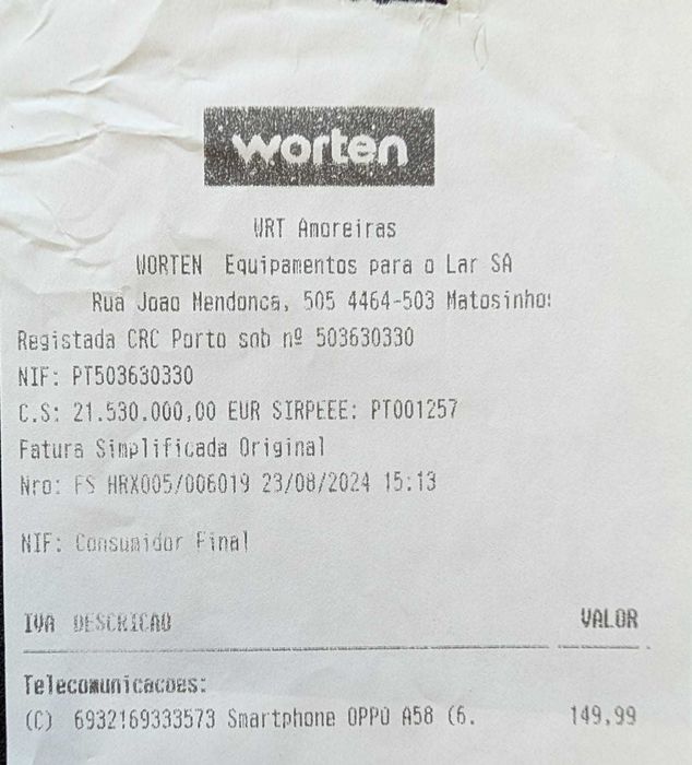 Oppo A58 6GB/128GB Verde Usado excelente estado com capa com GARANTIA