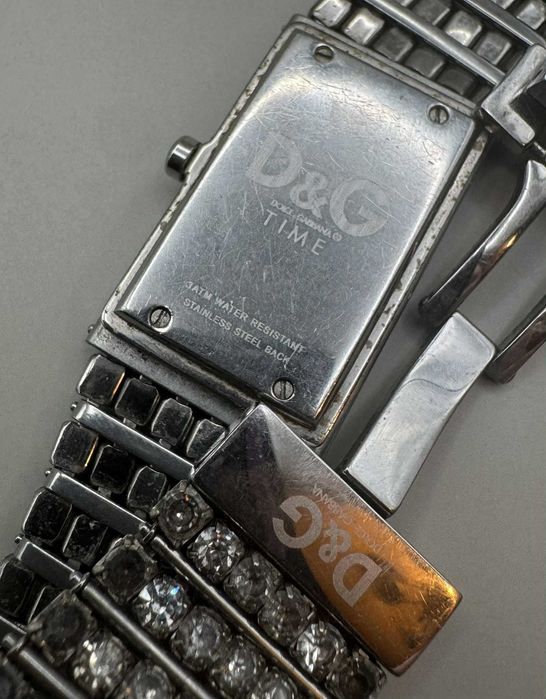 Elegancki zegarek Dolce & Gabbana kryształy Swarovskiego Oryginał
