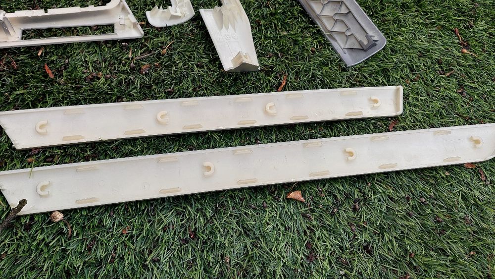 Conjunto de frisos bmw e46 interiores Silver