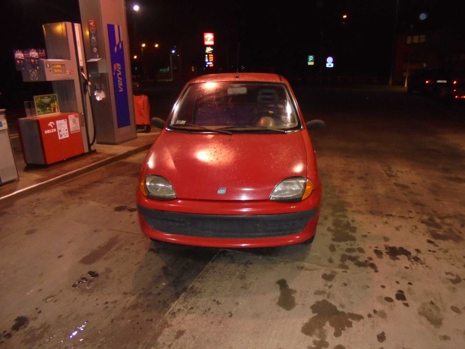 Fiat Seicento 900 kolor czerwony, kod lakieru 112/A na części
