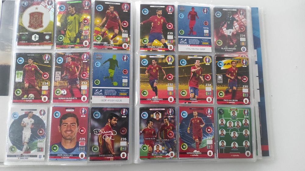 Panini Euro 2016 album karty 365 kart