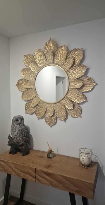 ESPELHO Flor Dourado