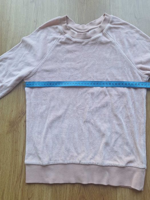 Bluza damska z tkaniny pluszowej