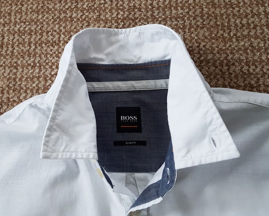 HUGO BOSS сорочка біла slim fit оригінал *XXL*