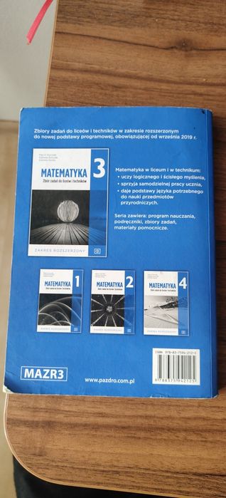 Zbiór Zadań Matematyka 3 zakres ROZSZERZONY