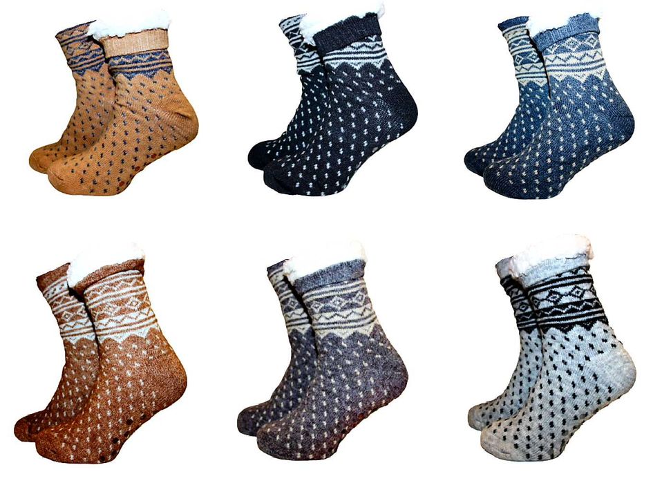 Grube skarpyty ocieplane męskie