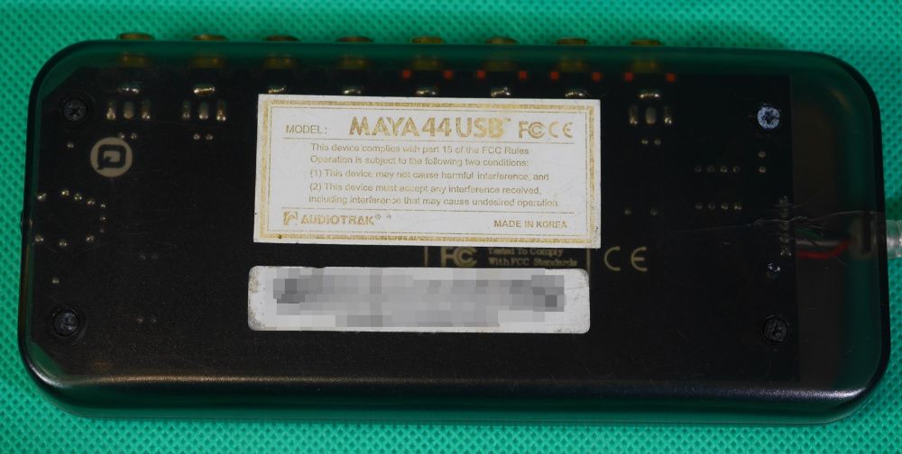 Karta dźwiękowa Audiotrak DJ ESI Maya 44 USB 4WE/4WY ASIO S/PDIF