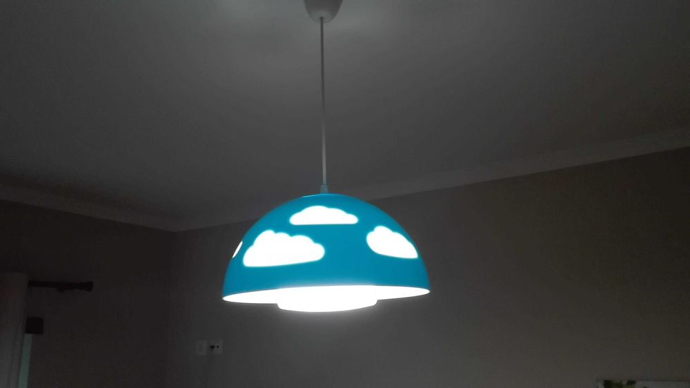 Candeeiro quarto criança