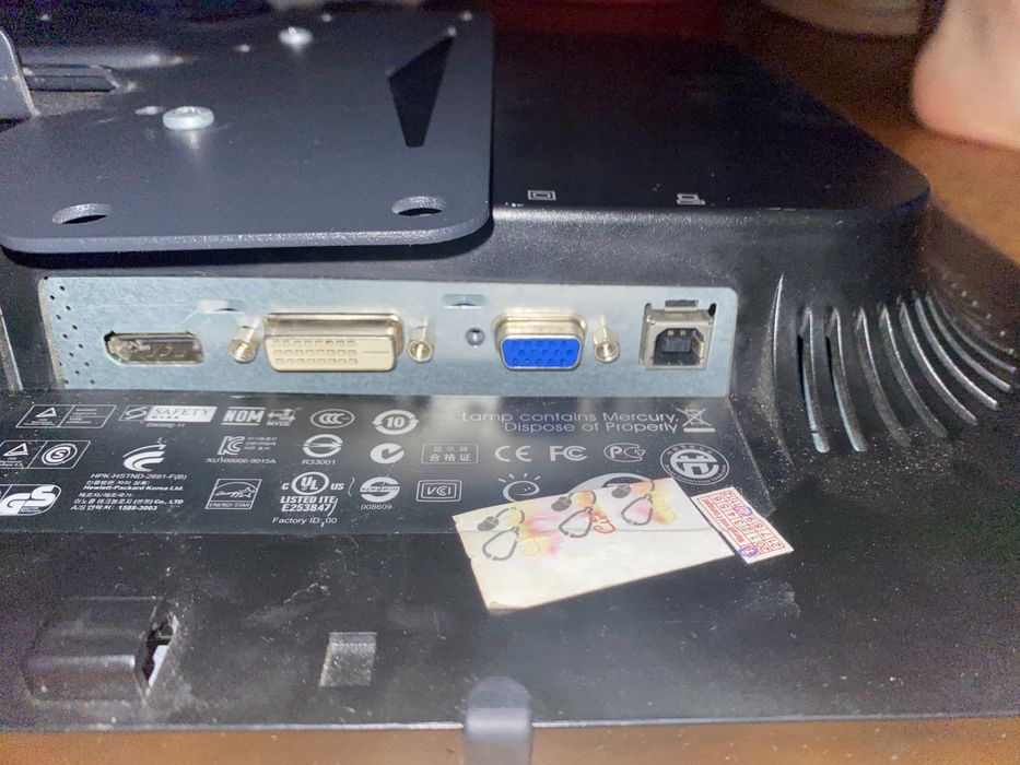 Monitor HP usado (Troca )