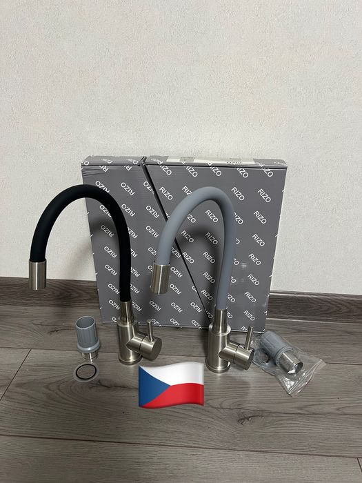 Чешский смеситель/кран для кухни с гибки изливом/носом.: 600 грн ...
