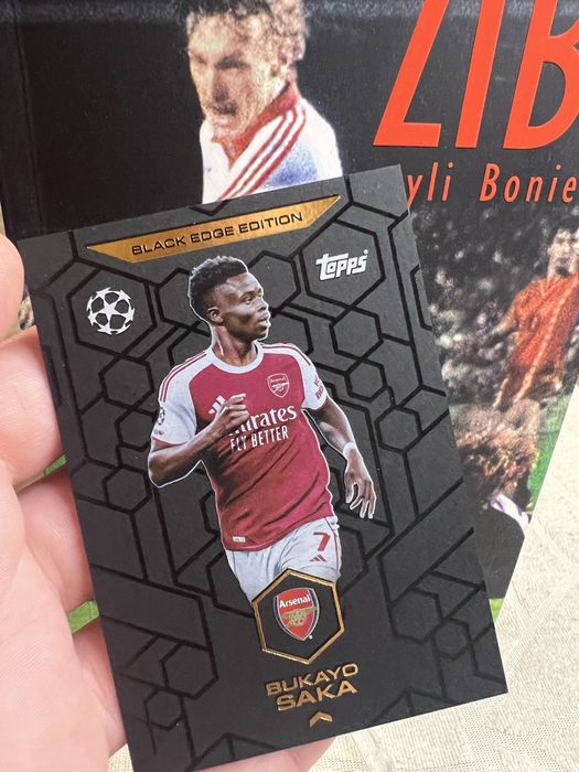 Match Attax Black Edge edition Bukayo Saka Arsenal BE2