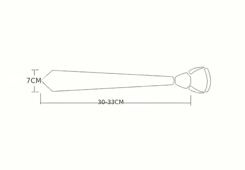 Krawat dzieciecy ściągany na gumce 32cm
