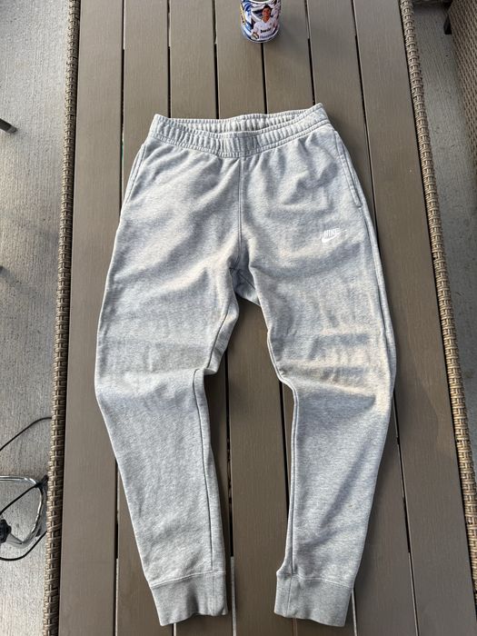 Szare spodnie dresowe Nike, meskie, S