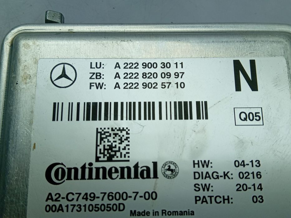 Camera de Estacionamento MERCEDES-BENZ Classe C (W205)