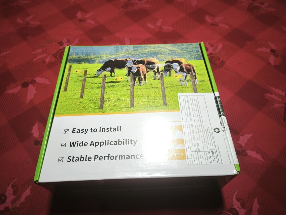 Cerca elétrica para contenção de animais