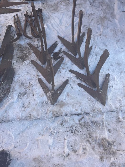 Лапи на культиватор  лезо, стрельчатая лапа радіусна