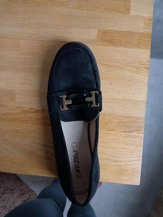 Buty damskie  zamszowe