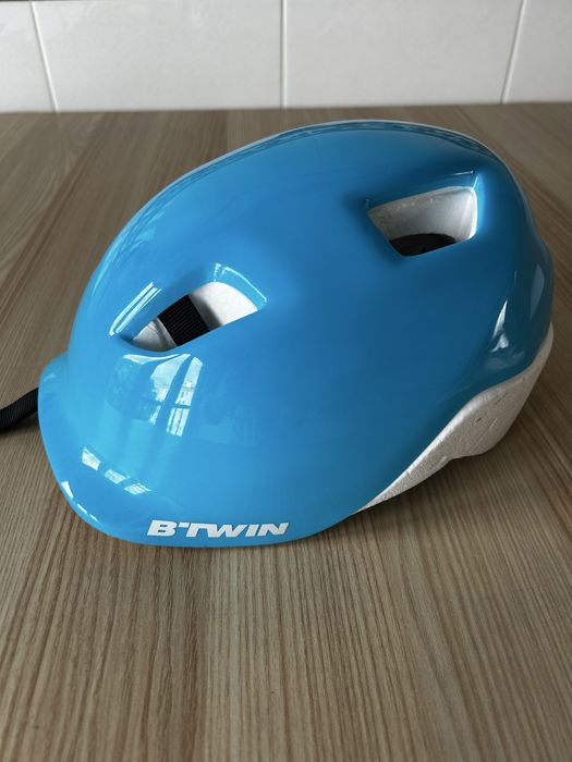 Capacete criança Azul BTWIN Decathlon
