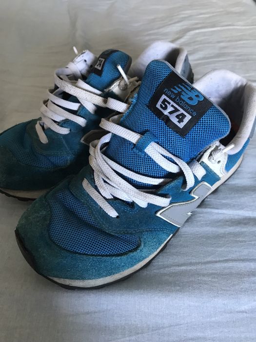 New Balance 574 azul surf
