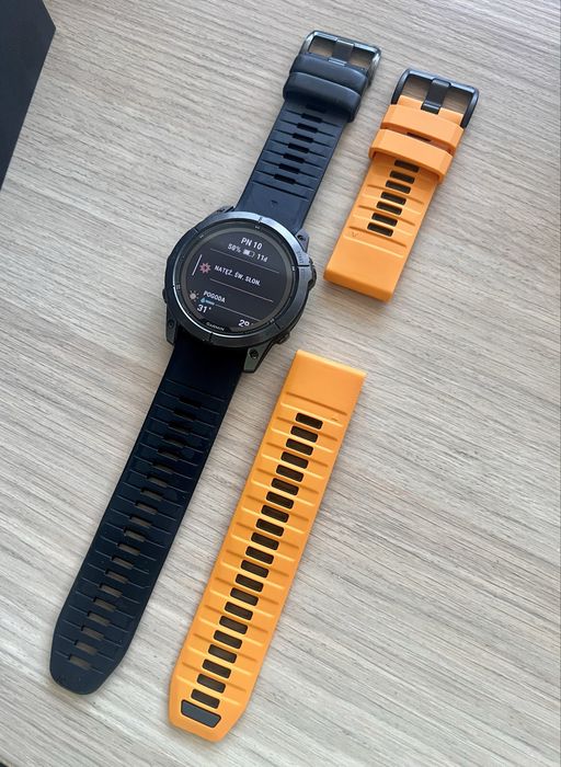 Garmin Fenix 7x Pro Sapphire Solar Titanium Carbon Grey DLC 51mm