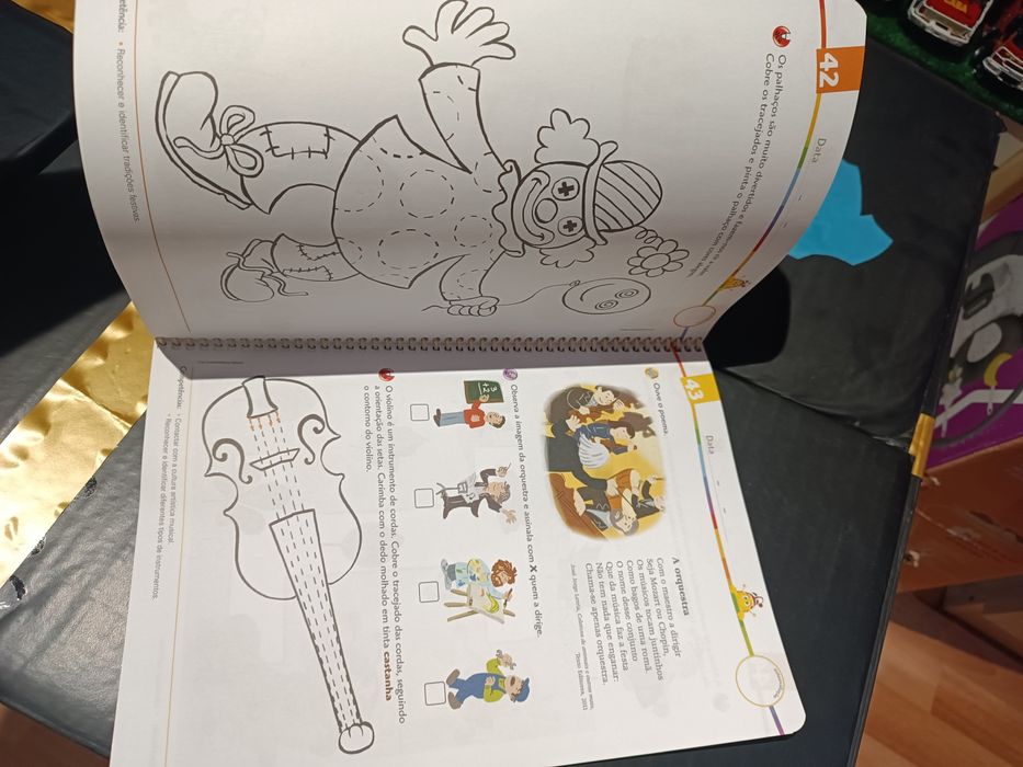 Conjunto de livros de atividades