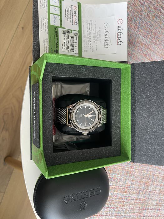 Certina DS PH 200 C0364071105001 Ceramic brand NEW full set