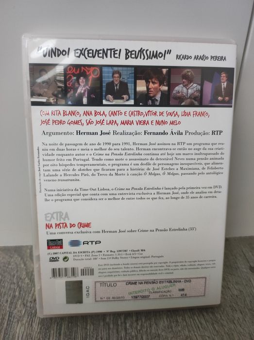 Crime na pensão estrelinha - de Herman José