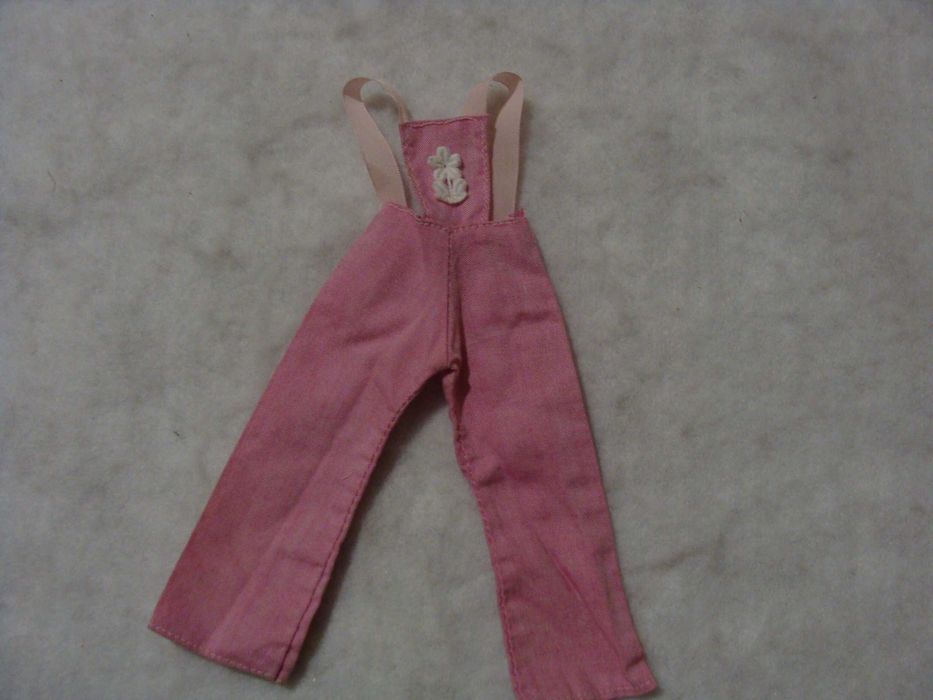 Macacão Rosa Boneca Sindy - Dungarees (Ref 12S111) de 1975