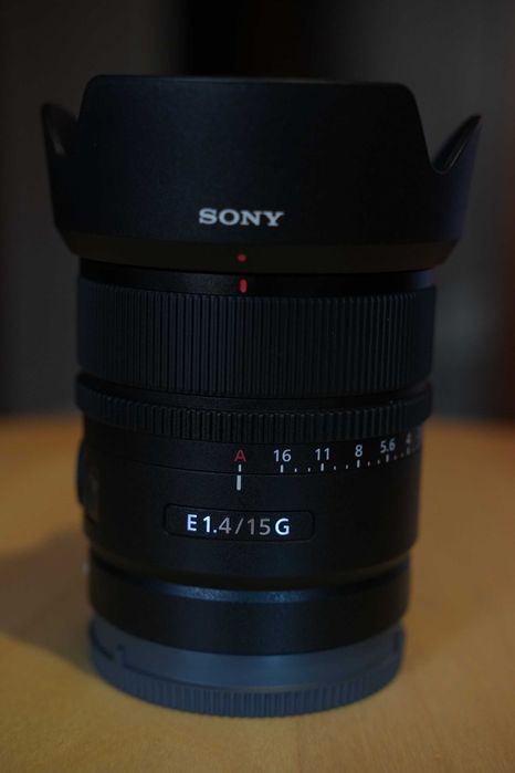 obiektyw sony 15 1.4 G Jak NOWY GWARANCJA
