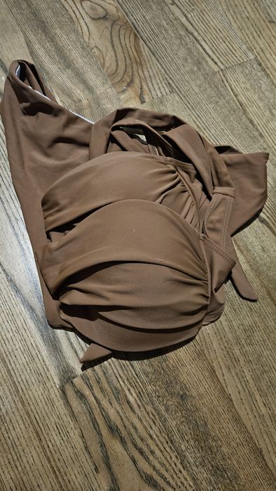 Kostium kapielowy 2 czesciowy czekoladowy