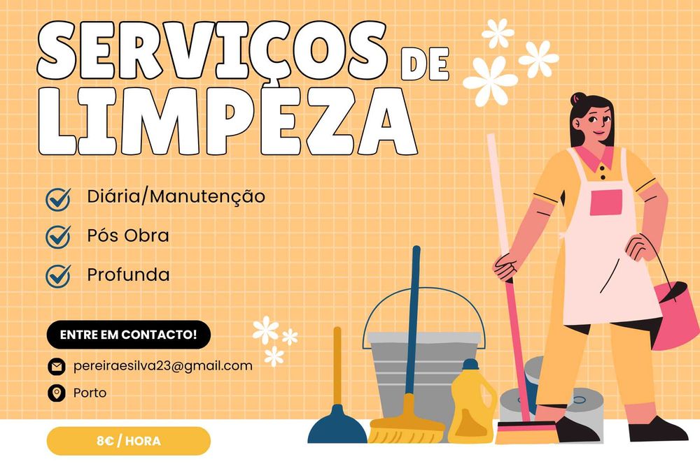 Serviços de limpeza