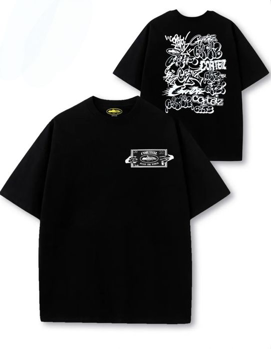 Футболки Corteiz Logo Унисекс кортеиз тишка Новинки шорты