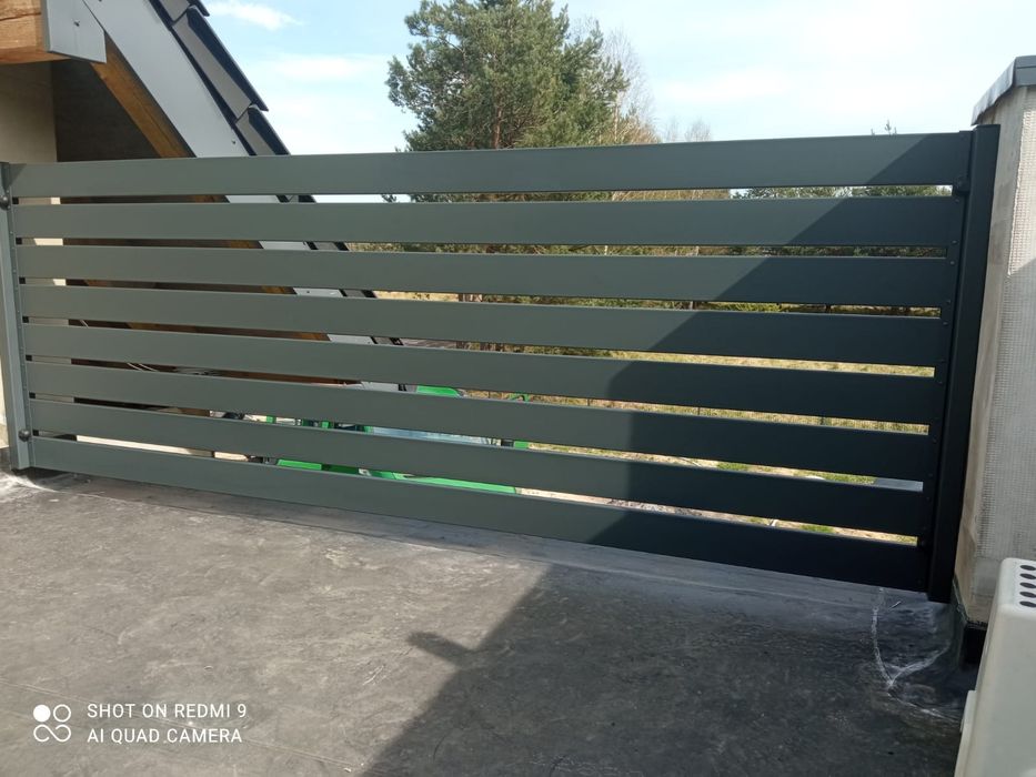 OGRODZENIA Panelowe Nowoczesne Balustrady Bramy Furtki Produkcja monta
