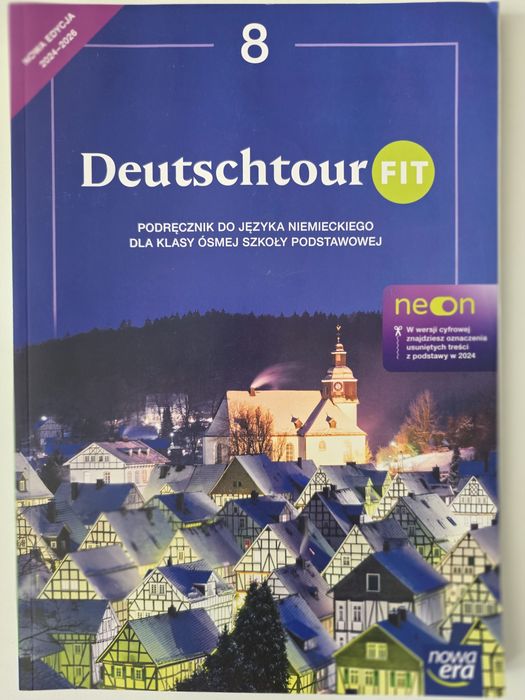 Deutschtour fit  klasa 8. podręcznik do języka niemieckiego dla szkoły podstawowej