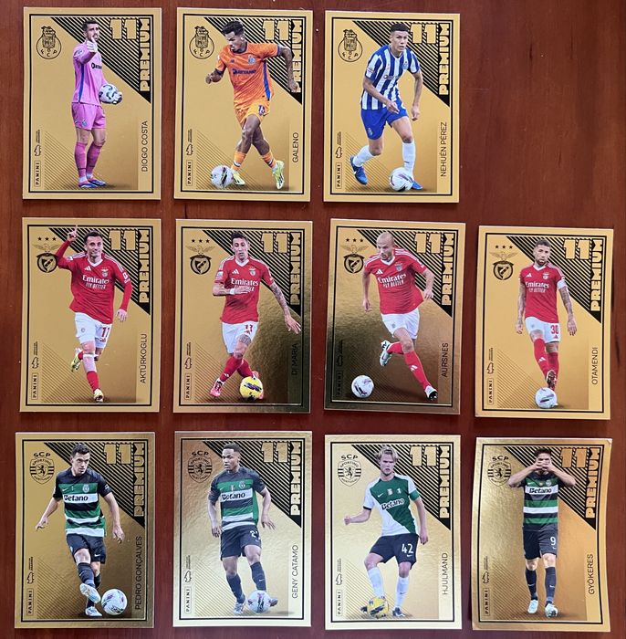 Coleção completa Futebol 2024/25