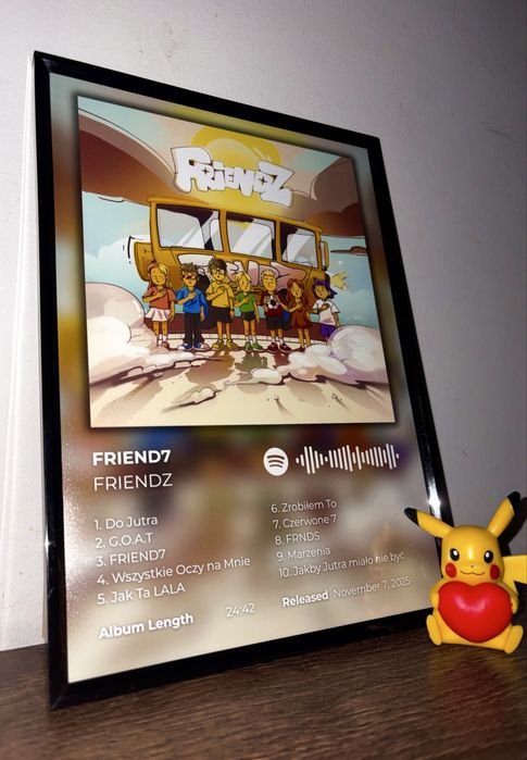 Plakat Friendz A4 friend7 czajnik