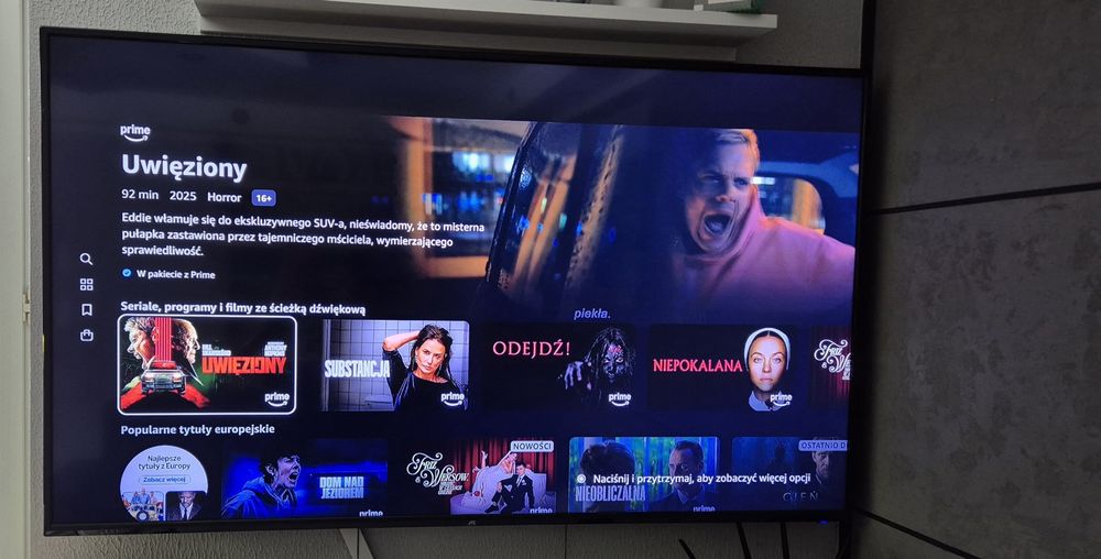 Telewizor 65 cali 4K UHD JTC NS-65 zamiana