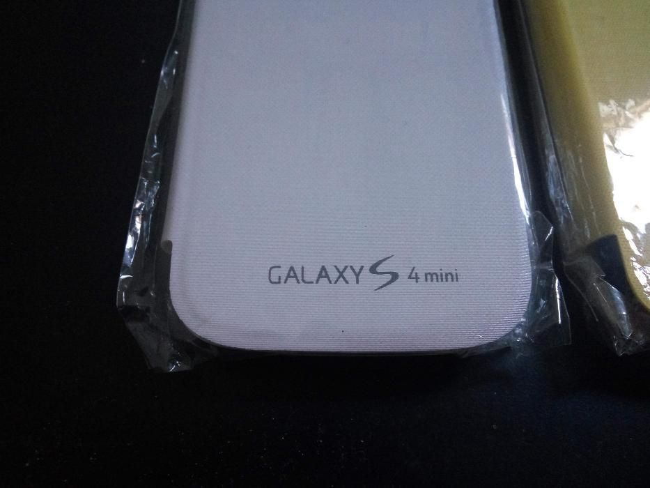 Capa samsung galaxy S4 Mini i9190 i9195 s-view em poliuretano