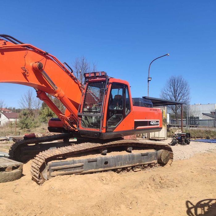 Koparka 42T Doosan Solar 420 LC-V inst. pod młot łyżkę nożyce OPIS