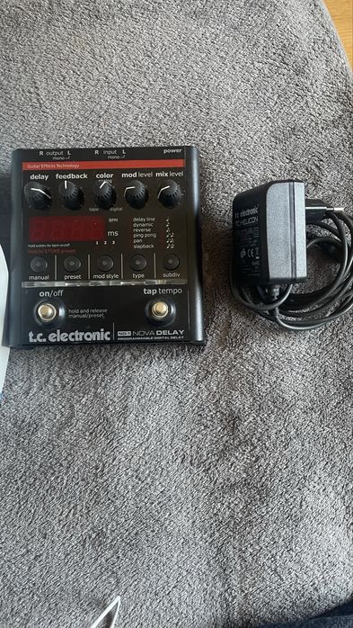 Pedal de delay, nova delay