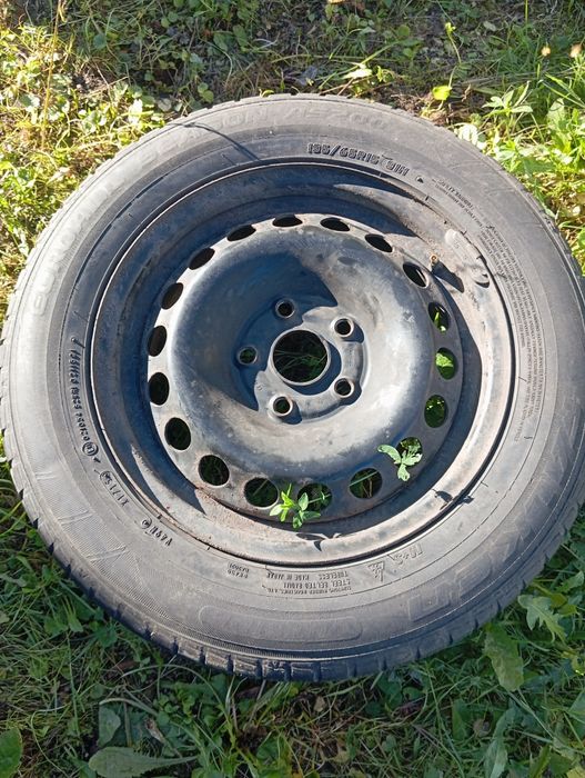 Koło Zapasowe  fiesta 14" alternator, silniczekszyby przód audi a4b6