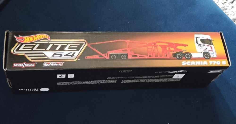 Scania 770 S Hot Wheels Elite 64 Model fabrycznie zapakowany