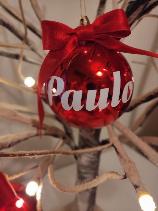 Bolas de natal personalizadas