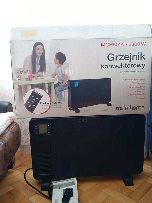Grzejnik konwektorowy Milla Home MCH501K 2300W + PILOT