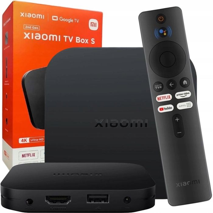 XIAOMI MULTIODTWARZACZ tv box 8GB 2 generacji Przystawka Smart netflix