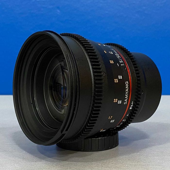 Samyang 50mm T1.5 AS UMC (Micro 4/3) - NOVA - 5 ANOS DE GARANTIA