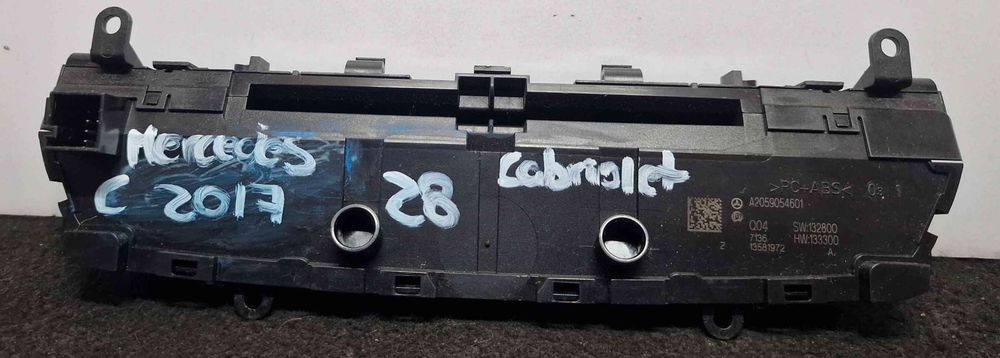 Conjunto de Botões A2059054601 - MERCEDES-BENZ C-CLASS Cabriolet