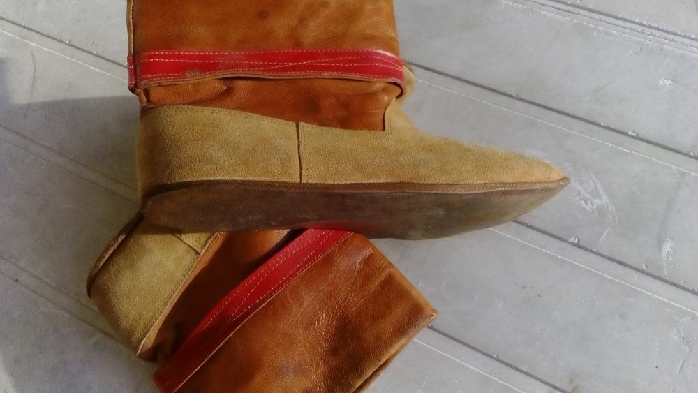 2 pares de botas vintage originas da Madeira 38/39