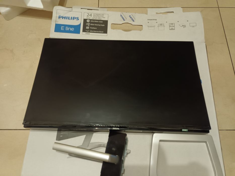 Monitor  Philips uszkodzony