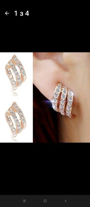 Сережки жіночі 150 гр.